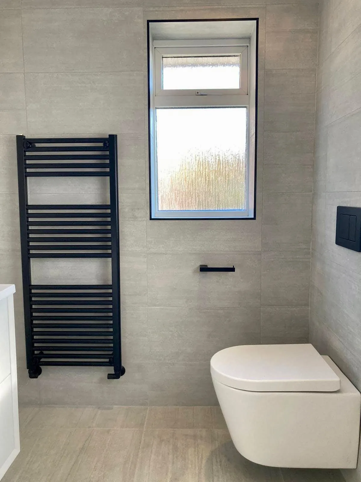 Finished bathroom with new toilet in Haywards Heath - photo 40